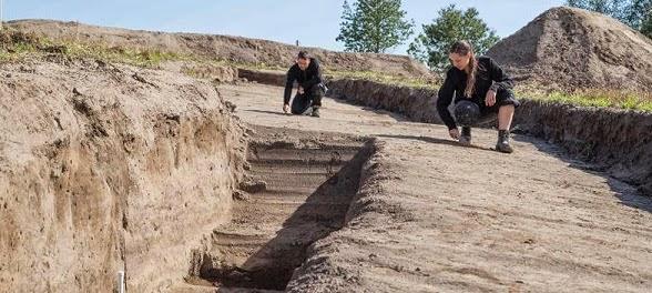 Une énigmatique forteresse Viking découverte au Danemark Une énigmatique forteresse Viking découverte au Danemark
