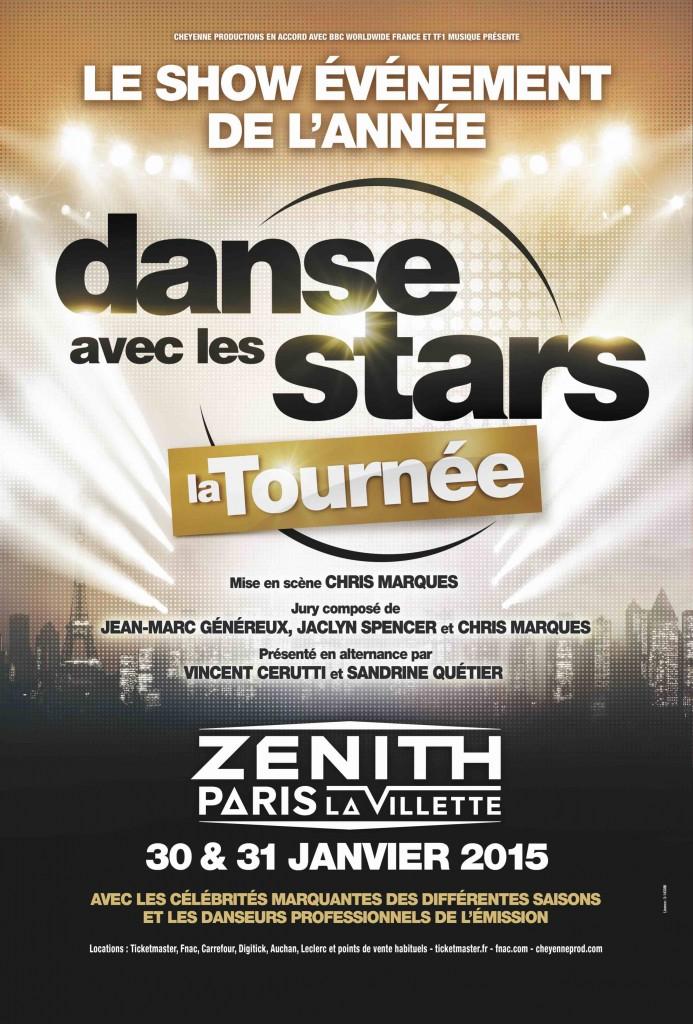 Danse avec les stars - Affiche Zénith