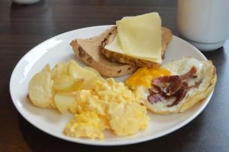 Norvège – manger sans gluten Petit déj sans gluten au First Hotel à Oslo