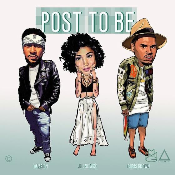NEW MUSIC : OMARION feat CHRIS BROWN & JHENÉ AIKO – « POST TO BE »