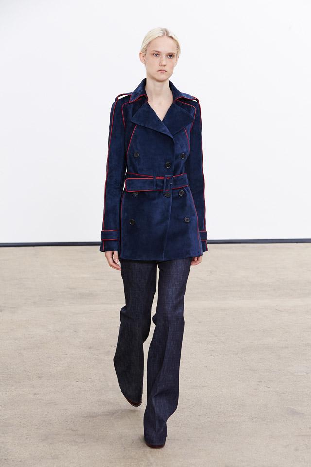 Resort 2015 Trend Alert - The 70's belted jackets + flared trousers
