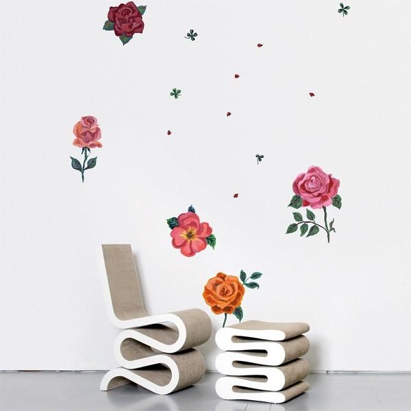Ventes Privées SMALLable domestic-rose-stickers
