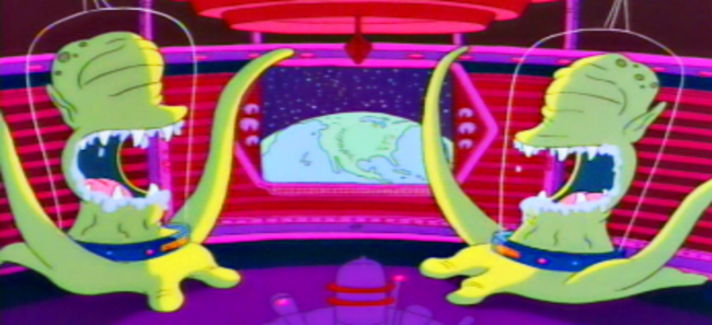Les Simpson dévoilent le véritable lien de parenté des Aliens Kang et Kodo