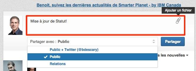 Publiez des mises à jour de statuts sur Linkedin Linkedin : 10 astuces qui vous aideront à booster votre profil 