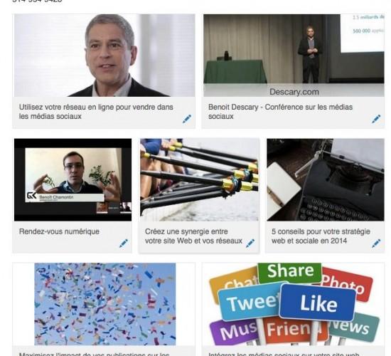 Ajoutez des vidéos documents et publications à votre profil linkedin 550x500 Linkedin : 10 astuces qui vous aideront à booster votre profil 