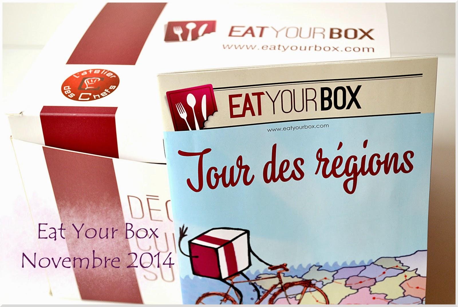 [Box] On fait un tour des régions avec la Eat Your Box de Novembre + la box Ragusa en bonus !
