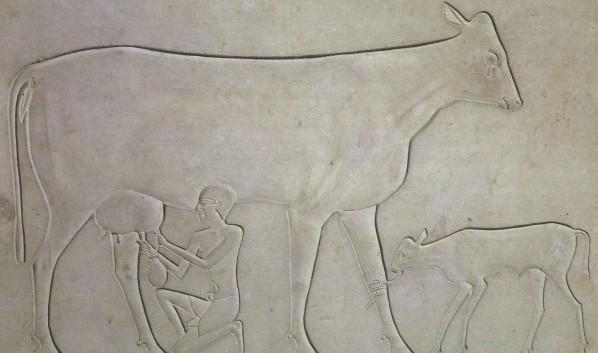 Il avait décidément tout pour plaire, l'enfant-dieu Ihy associé à l'ivresse Hathorique... (5) ! En Égypte antique ! Hathor, la mère et son fils Ihy. Ils sont ainsi bien souve