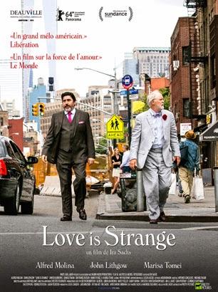 CINEMA: Love is Strange (2014), drôle de lune de miel / Love is Strange (2014), when honymoon becomes weird