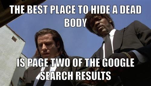 Best place to hide a dead body