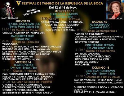 Le Festival de Tango de La Boca bat son plein [à l'affiche]