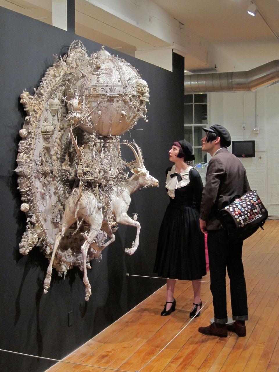 Kris Kuksi – sculptures – expo