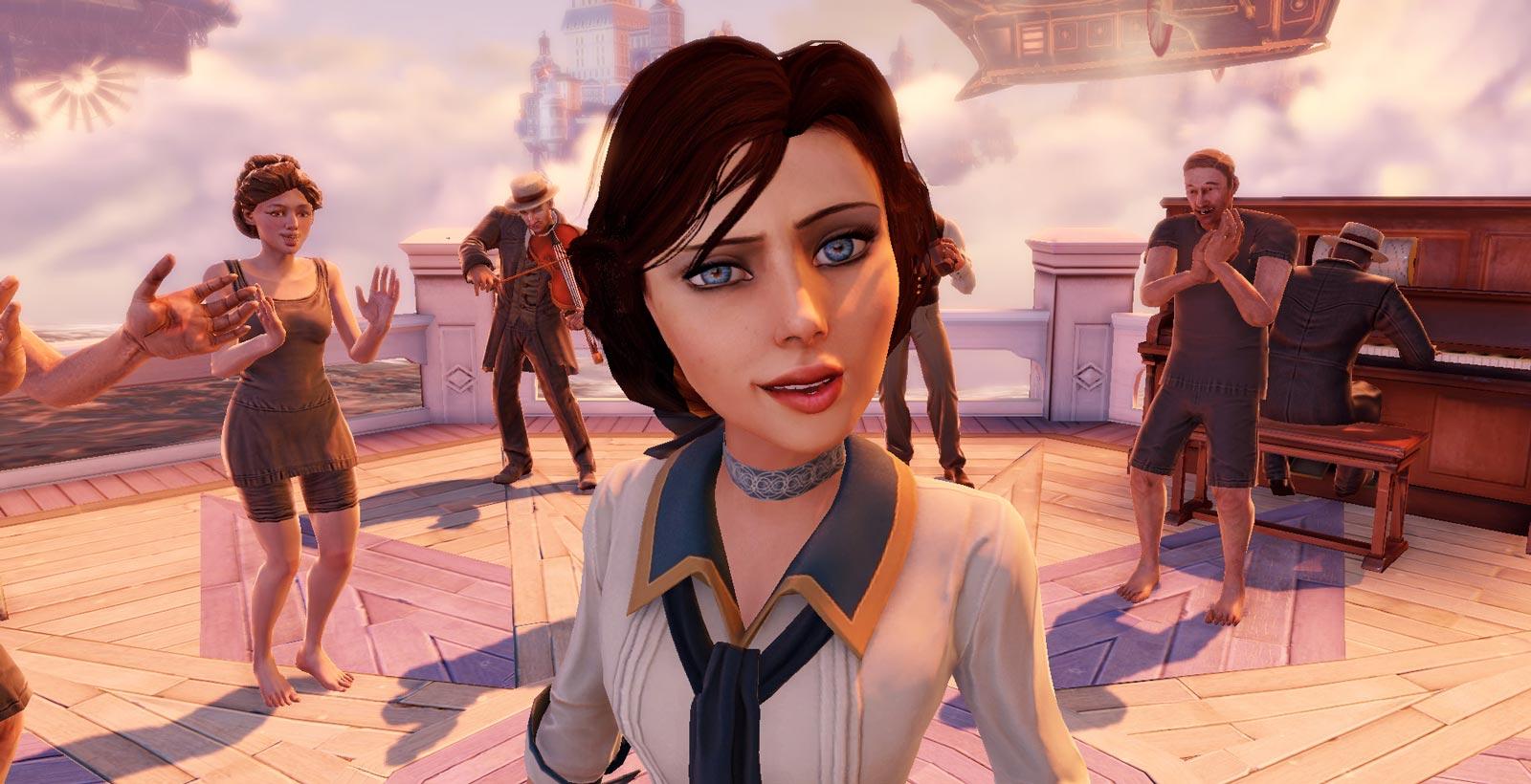 Elizabeth, tirée du jeu BioShock Infinite.