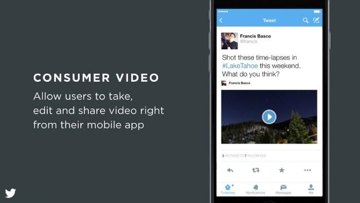 Twitter se redéfinit et s’éloigne de plus en plus des 140 caractères twitter deviendra une plateforme de hébergement et diffusion vidéo 1 700x395 Twitter se redéfinit et s’éloigne de plus en plus des 140 caractères