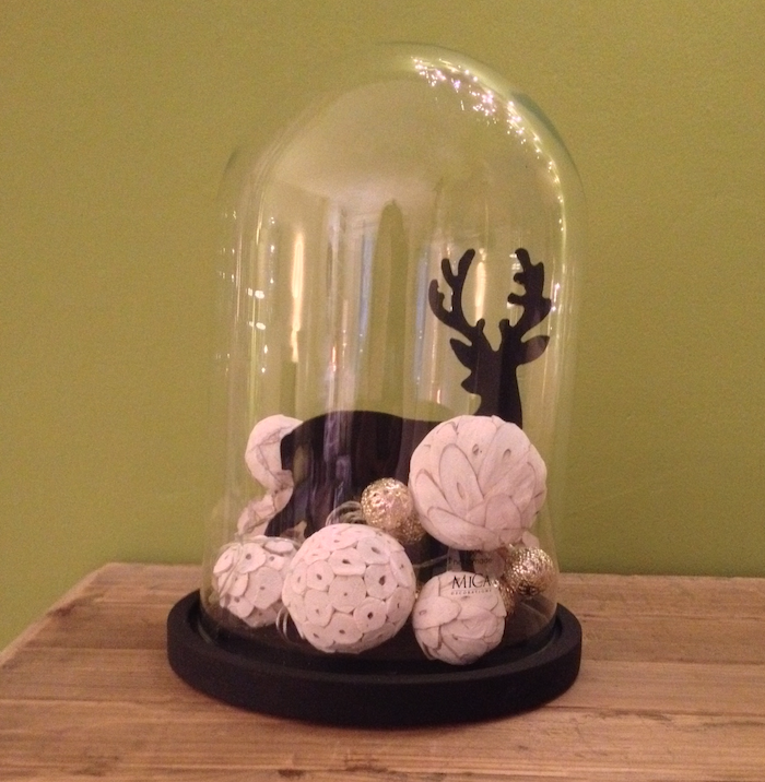 DIY Noël cloche + cerf Nat et nature Un DIY déco spécial Noël