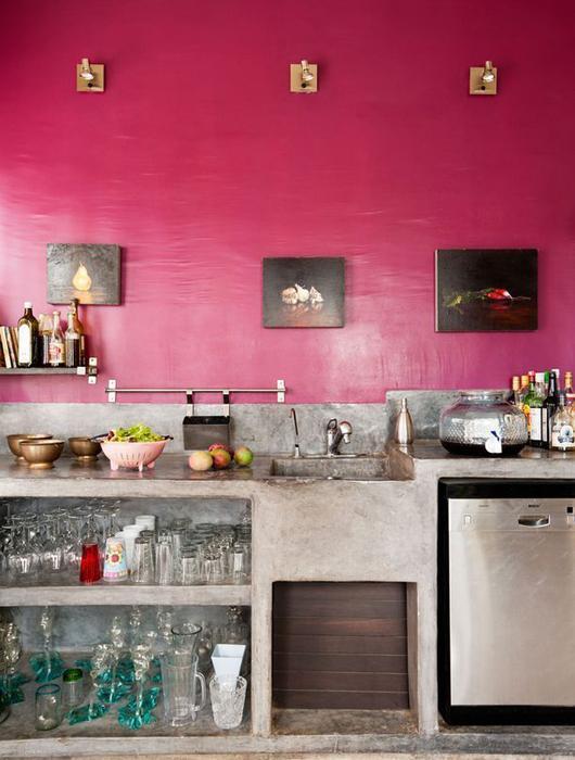 25 idées de cuisine rose