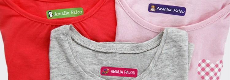 Marre d’égarer les affaires de votre enfant ? Pensez à Stikets (+ Surprise Inside) etiquetas_para_ropa