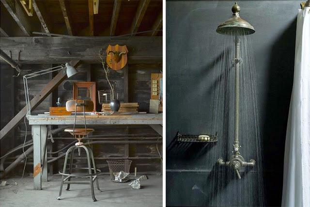 Une couleur : le gris Une matière : le bois Tendance deco couleur murs gris + bois naturel