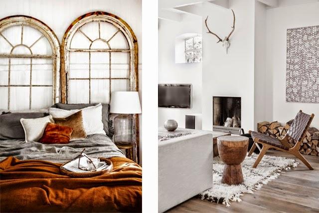 Une couleur : le gris Une matière : le bois Tendance deco couleur murs gris + bois naturel