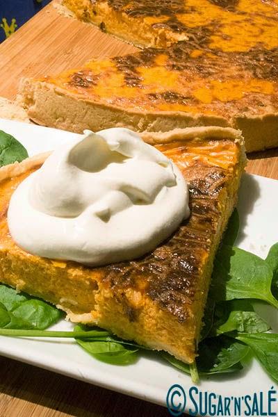 The Pumpkin Pie - Une tarte salée à la citrouille. The Pumpkin Pie - Une tarte salée à la citrouille.