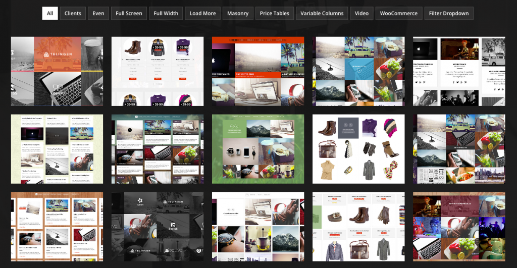 10 Meilleurs Plugins de Galeries d’Images et Vidéos WordPress (les « bestof » CodeCanyon) grille essentielle WordPress