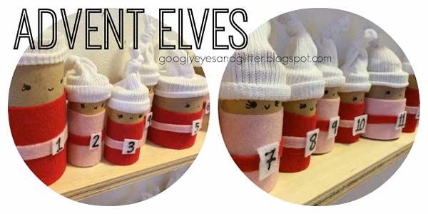 10 calendriers de lAvent à coudre calendrier avent elfes TProll 10 calendriers de lAvent à coudre