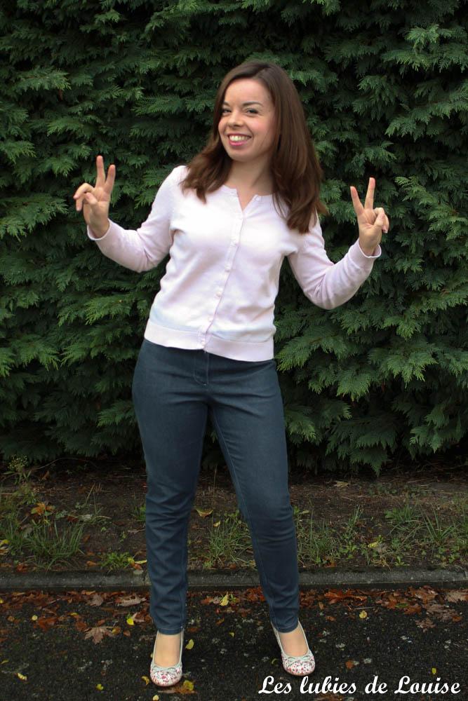 Mon premier jean cousu main, youhou ! jean 5 poches- Les lubies de louise