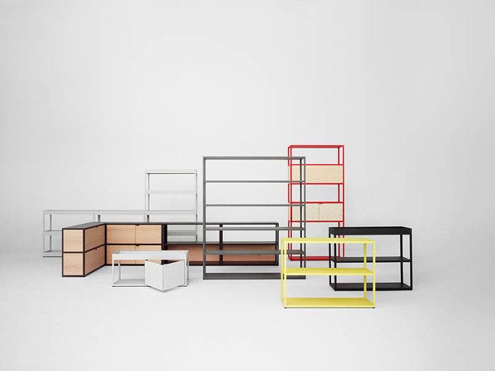 New Order l'étagère modulable par Stefan Diez par HAY New Order l'étagère modulable par Stefan Diez par HAY