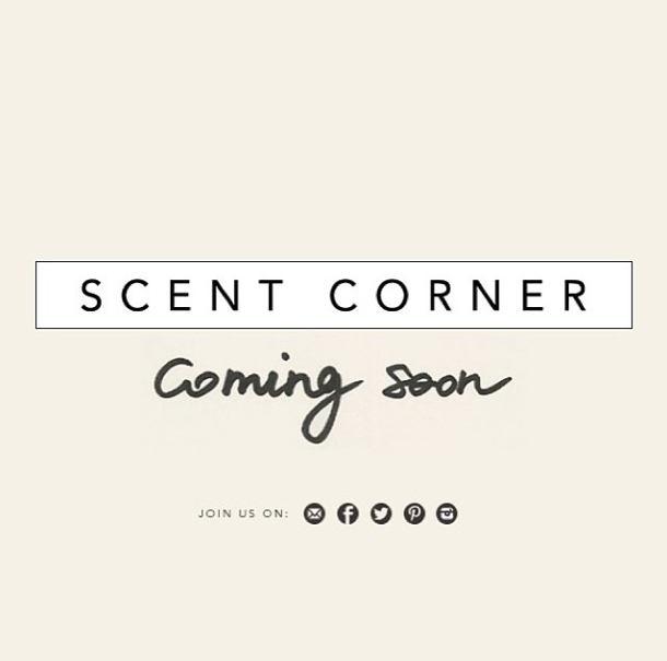 Carnet de Voyage Olfactif devient SCENT CORNER Scent Corner est en ligne!