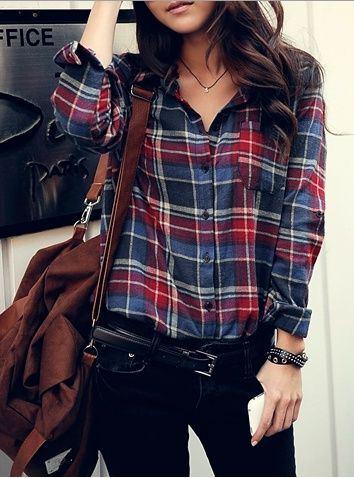 La chemise flanelle fait son grand retour ! e9650f21ed29d42de72850436e57b691