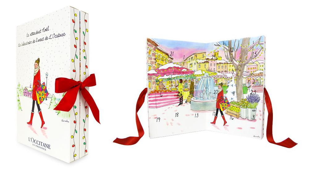 Des calendriers de l’avent pleins de surprises ! calendrier occitane 2014
