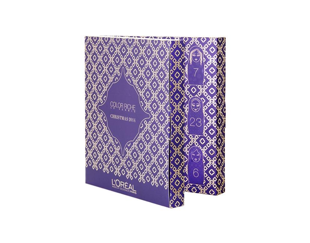 Des calendriers de l’avent pleins de surprises ! L'oreal calendrier décembre noel