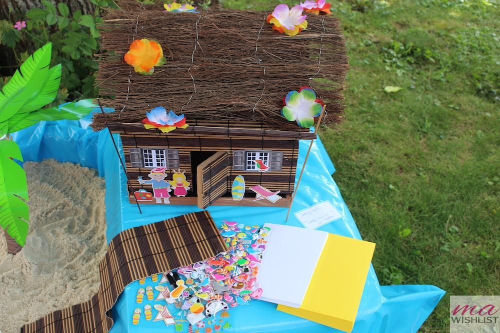 Mes envies de Mariage : Urne de Mariage + Plan de Table urne mariage theme ile