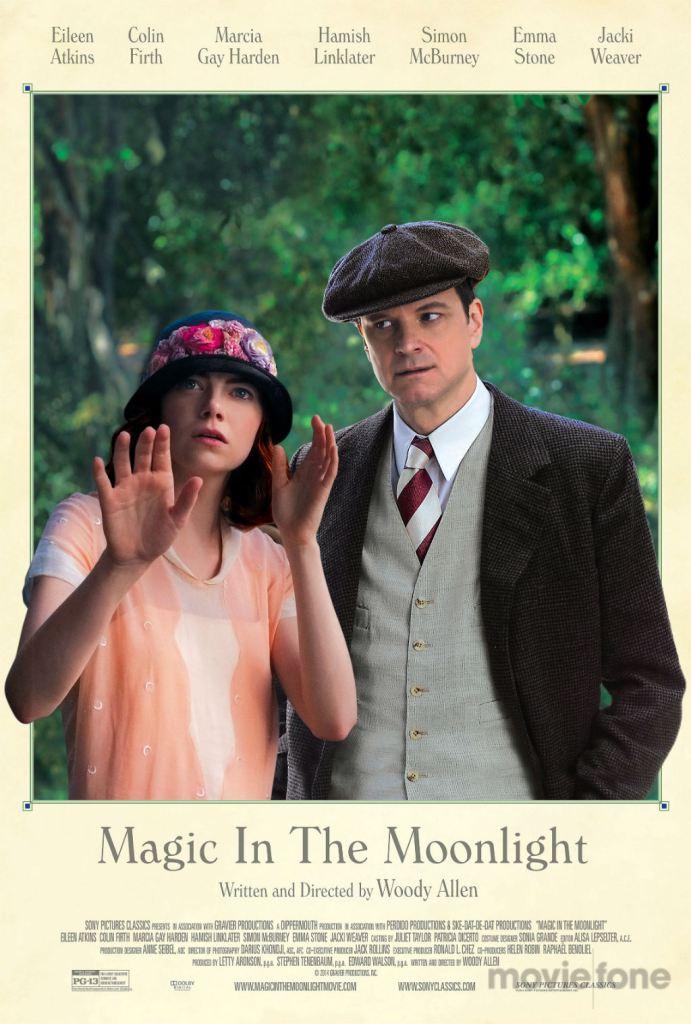 Magic in the Moonlight Woody Allen Colin Firth poster