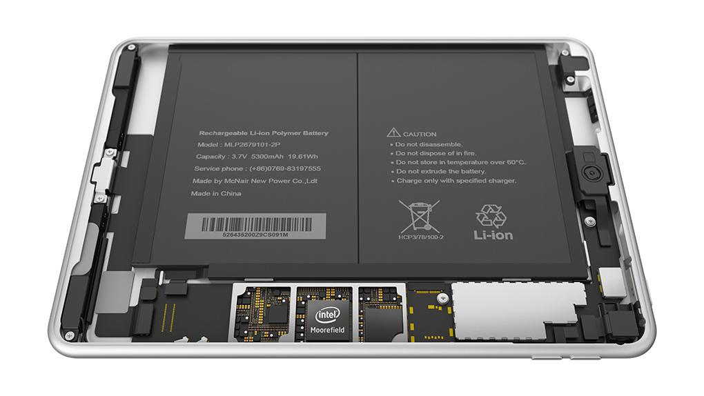 La Nokia N1, le retour de Nokia sur le marché mobile Les entrailles de la Nokia N1.