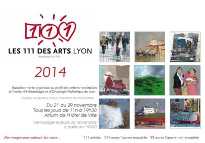 Expo 111 des Arts à Lyon la semaine prochaine
