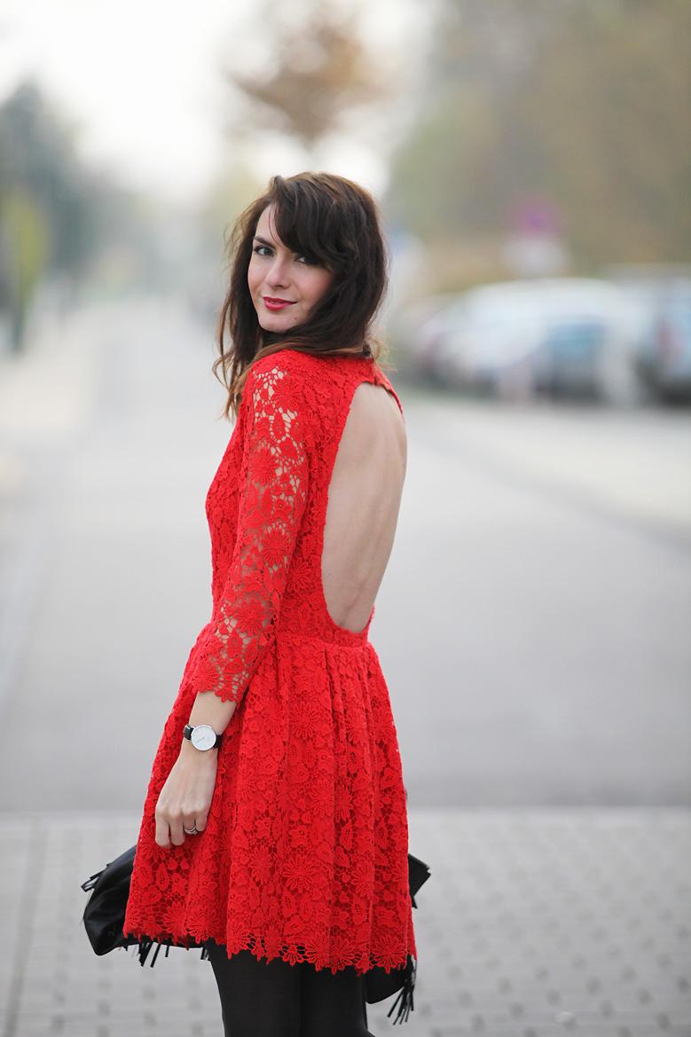 robe rouge dentelle Red passion (+ jeu concours)