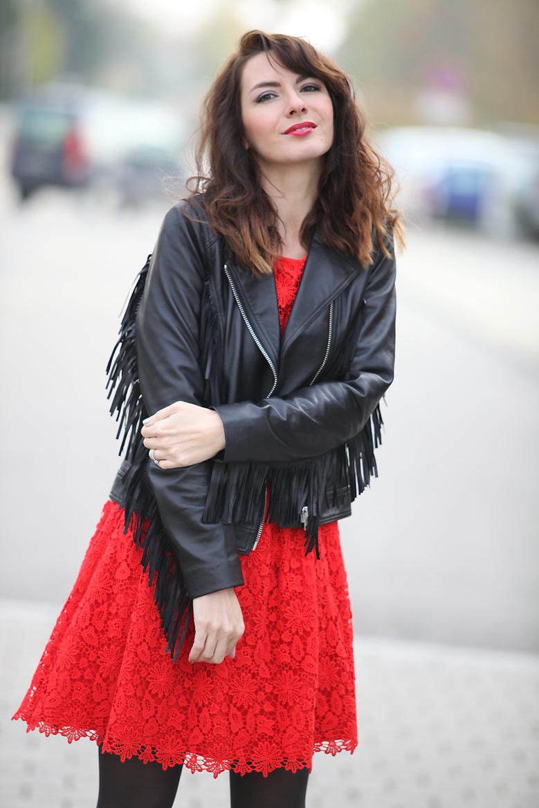 robe dentelle rouge Red passion (+ jeu concours)