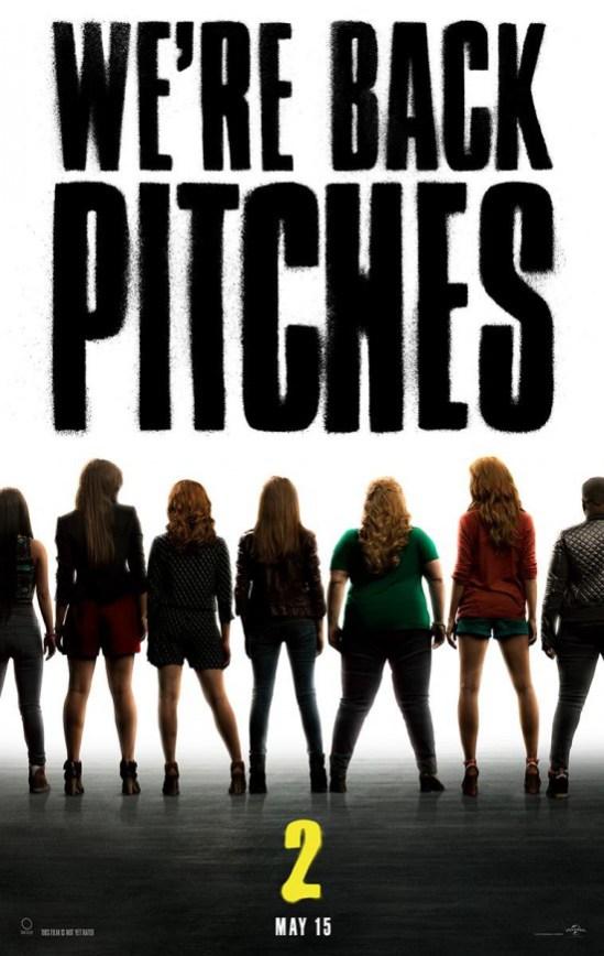 Bande annonce de « The Hit Girls 2″ de et avec Elizabeth Banks, sortie le 22 Juillet 2015. Pitch-Perfect-2-Poster-550x870