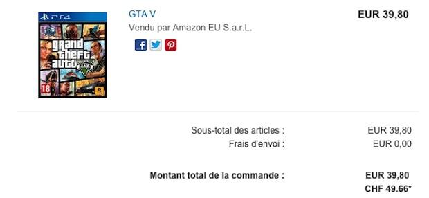 GTAV Amazon  Achats de jeux en Suisse : Amazon.fr reste imbattable sur les tarifs