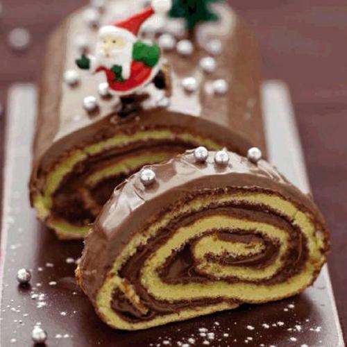 Bûche de Noël au Nutella®