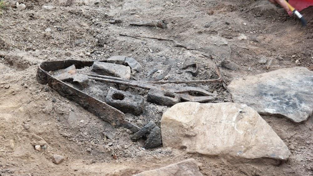 Découverte de la tombe d'un forgeron Viking en Norvège