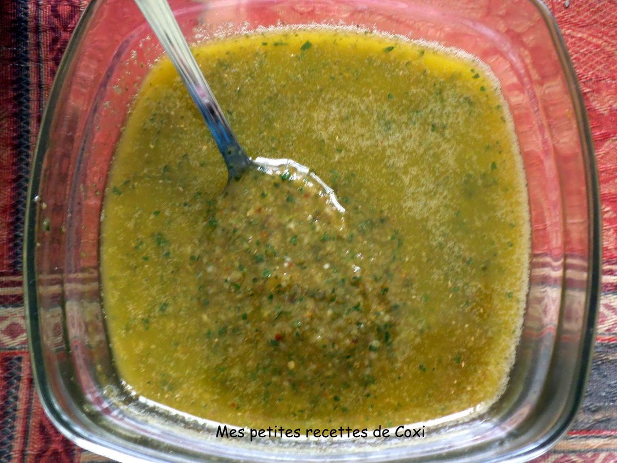 Marinade relevée Marinade relevée