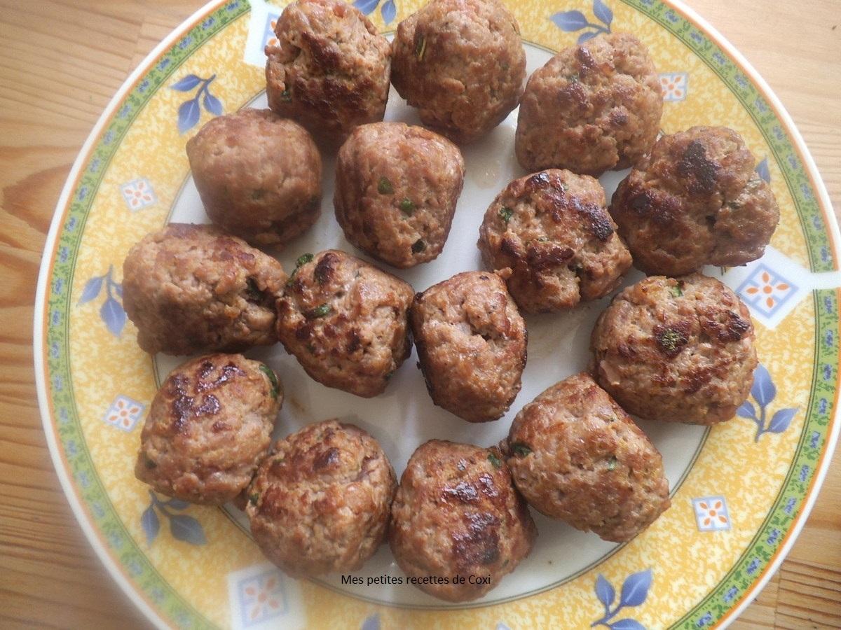 Boulettes à l'orientale Boulettes à l'orientale