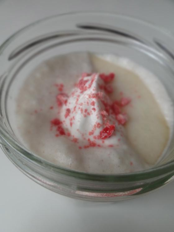 Mousse de poire Mousse de poire