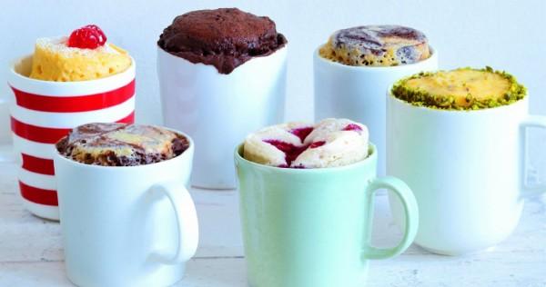 Le mug cake, le gâteau minute facile à faire Divers mug cakes
