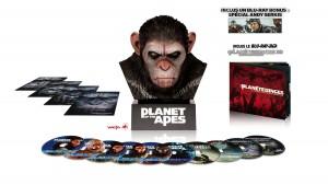 Les collectors de la dernière semaine de Novembre 2014 la-planète-des-singes-edition-buste-tribal-blu-ray-3d-20th-century-fox-scenographie