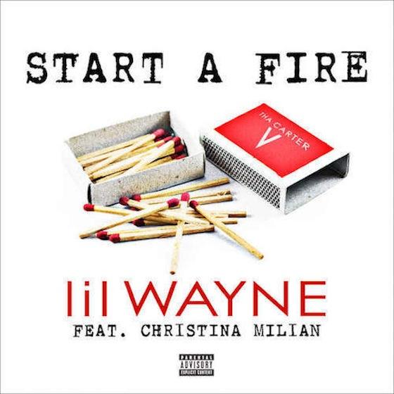 NEW MUSIC: LIL WAYNE feat CHRISTINA MILIAN – « START A FIRE »
