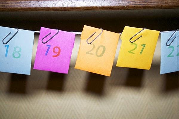 DIY #25 : Mon calendrier de l'Avent