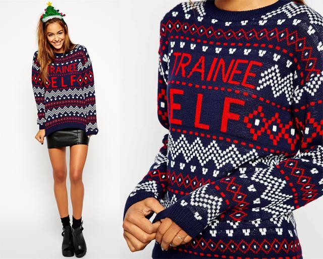 Sélection de pulls Jacquard originaux pour Noël traineeElf