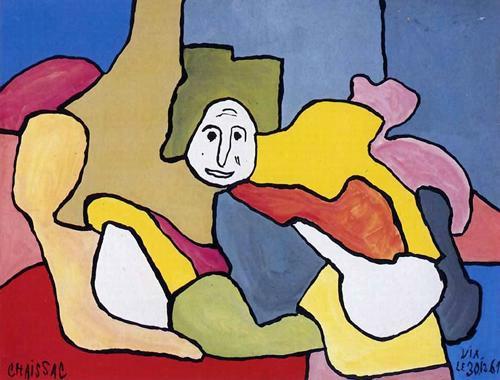 GASTON CHAISSAC - QUELQUES OEUVRES 1961 sans titre